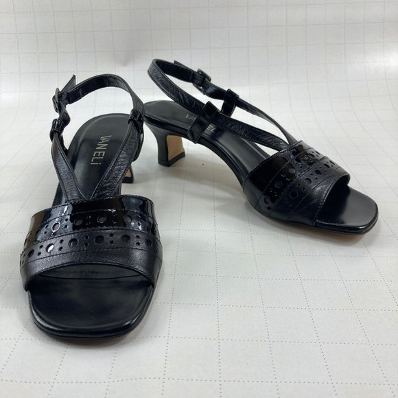 Van Eli Black Heels Women's Size 6 - Picture 11 of 12